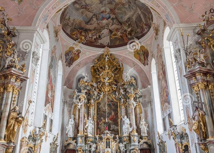 Oberammergau Church St. Peter&Paul Church in Oberammergau Editorial Stock Image ... photo