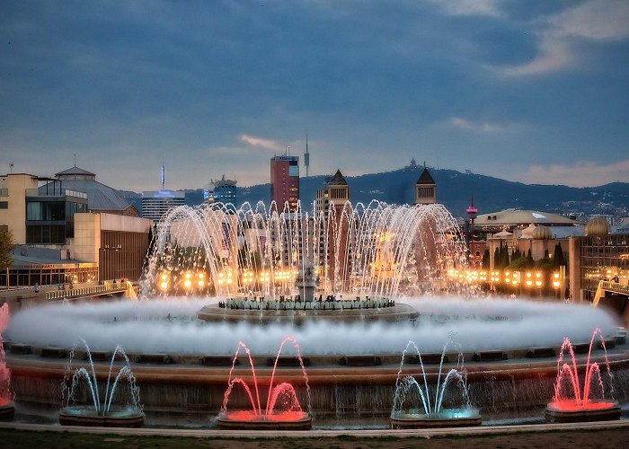 Magic Fountain of Montjuic Magic Fountain of Montjuïc, Barcelona, Catalonia, Spain | Windows ... photo