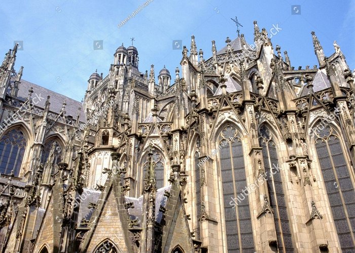 St John's Cathedral Detail St Johns Cathedral Hertogenbosch North Stock Photo ... photo