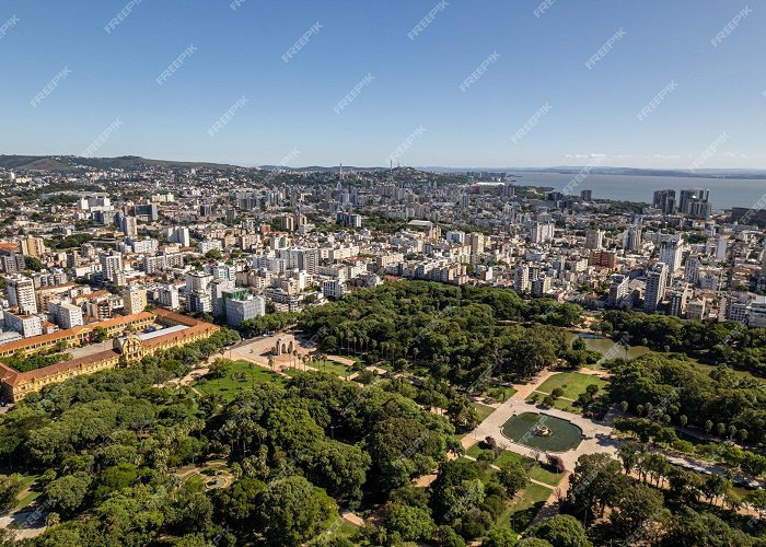 City Park Premium Photo | Aerial view of porto alegre rs brazil aerial photo ... photo