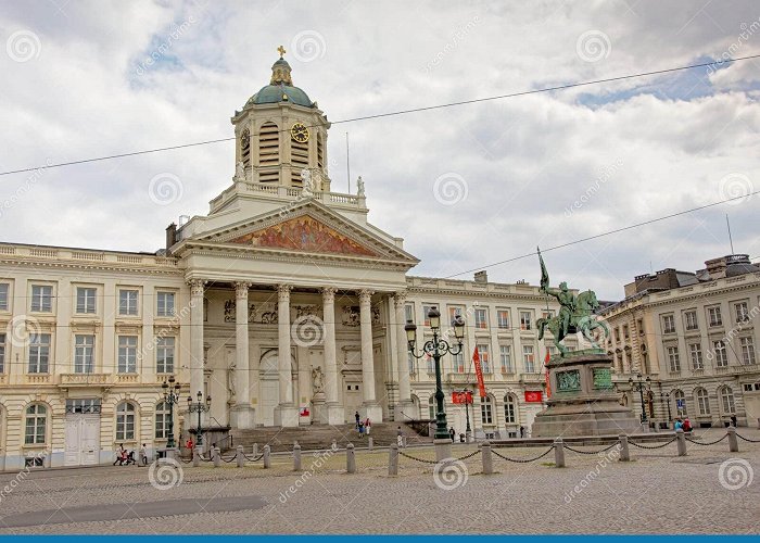 Coudenberg Church of Saint Jacques-sur-Coudenberg on the Royal Square in ... photo