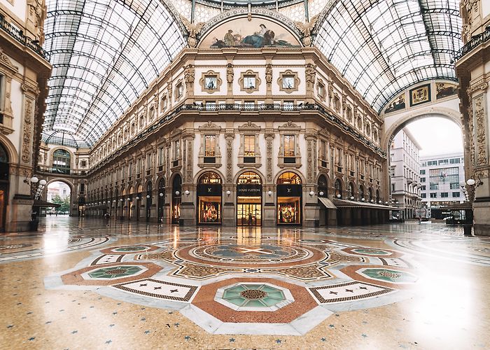 Galleria Vittorio Emanuele II The Galleria Vittorio Emanuele II in Milan, Italy. Look familiar ... photo
