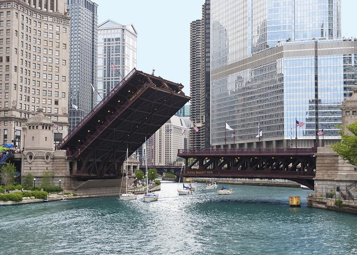 Michigan Avenue Michigan Avenue Bridge (DuSable Bridge) | Buildings of Chicago ... photo