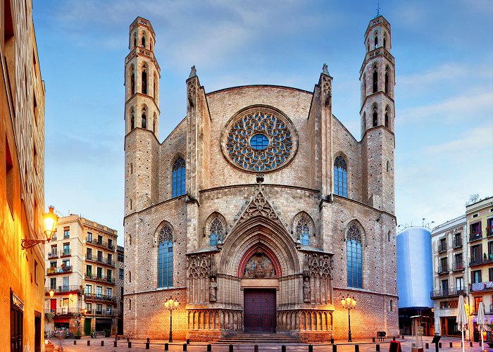 Santa Maria del Mar Santa Maria Del Mar Church in Barcelona photo