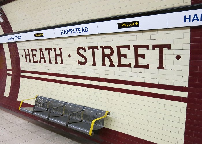 Hampstead tube HAMPSTEAD TUBE STATION | HAMPSTEAD | LONDON | ENGLAND: *London ... photo