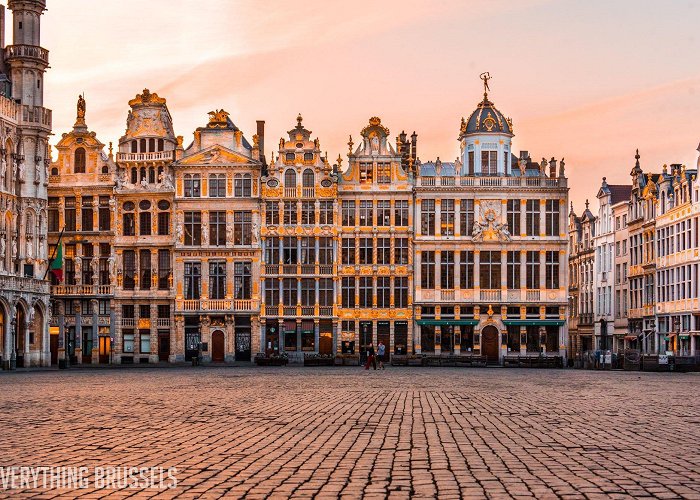 The Guild Houses Grand Place of Brussels photo