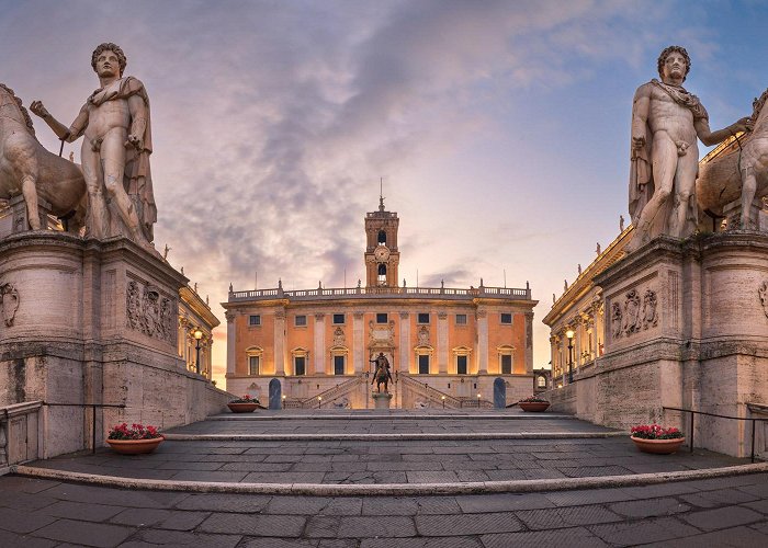 Piazza del Campidoglio Cordonata and Piazza del Campidoglio, Rome, Italy | Anshar Images photo
