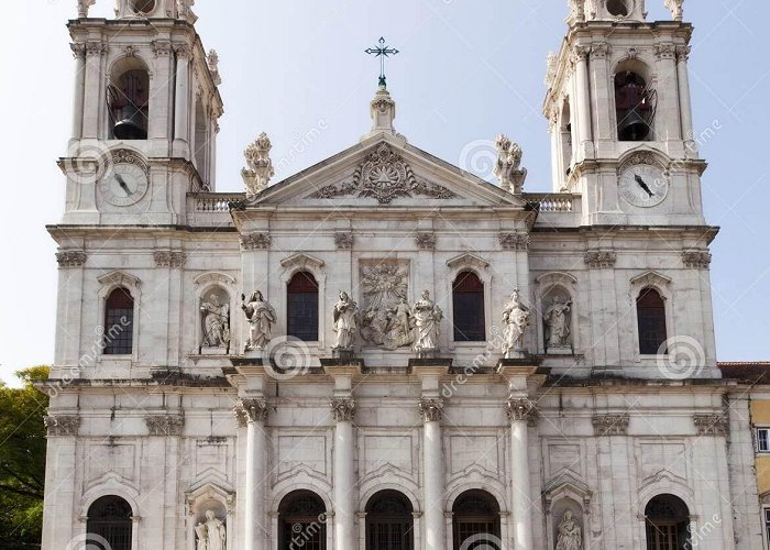 Estrela Basilica Estrela Basilica at Lisbon stock photo. Image of landmark - 32454946 photo