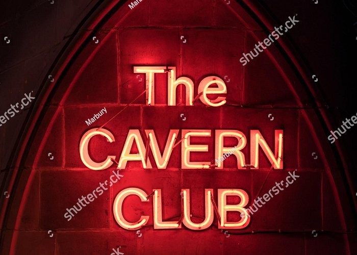 The Cavern Quarter Liverpool January 9 2016 Neon Cavern Stock Photo 372003202 ... photo