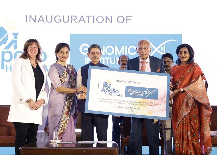 Apollo Hospital Apollo Hospitals launches Apollo Genomics Institute in Chennai. photo