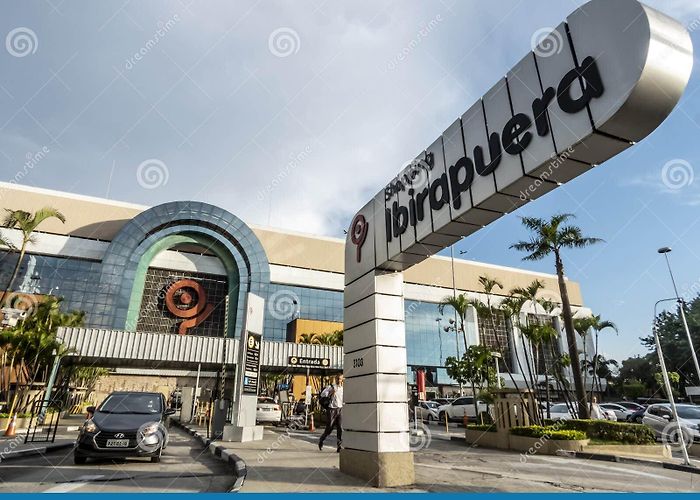 Shopping Ibirapuera Entrance of the Ibirapuera Mall Parking Lot Editorial Stock Photo ... photo