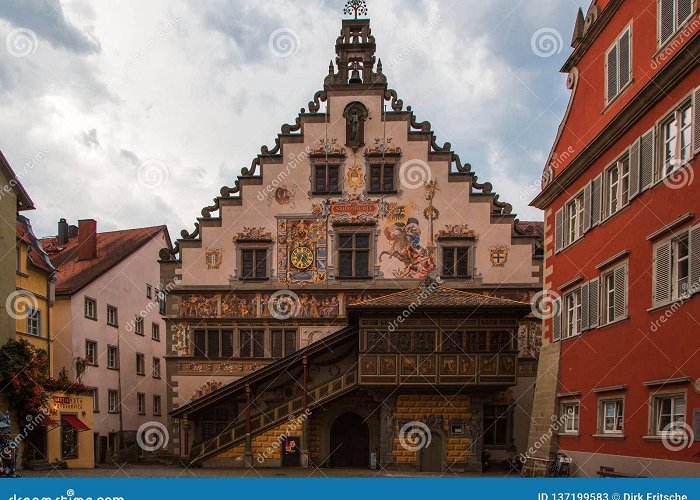 Town Hall Old Town Hall of the City of Lindau at the Lake Constance or ... photo