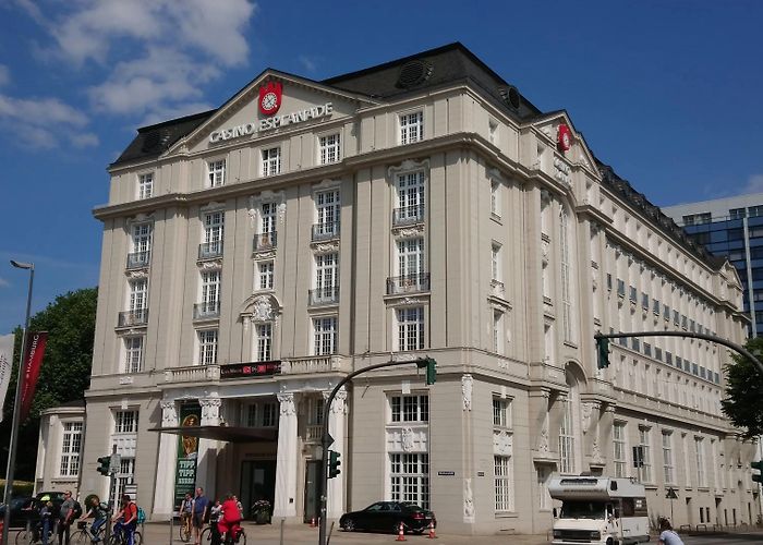 Spielbank Hamburg Casino Hamburg building Esplanade - HAMB... | Stock Video | Pond5 photo