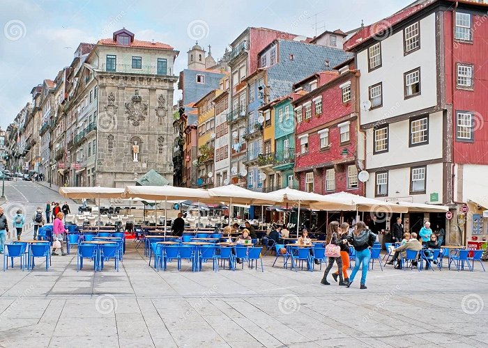 Ribeira Square Cafes at Ribeira Square editorial photo. Image of porto - 83995561 photo