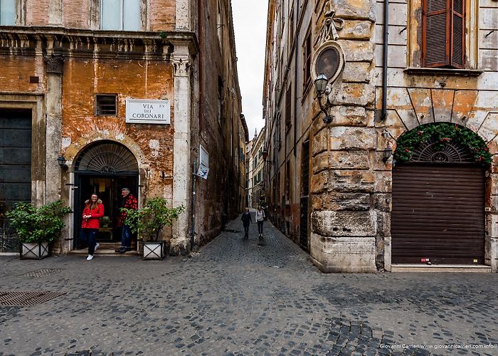 Via dei Coronari A glimpse of the splendid Via dei Coronari photo