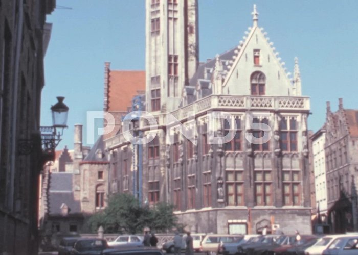 Burghers' Lodge Bruges, Belgium - 1980: famous burghers ... | Stock Video | Pond5 photo