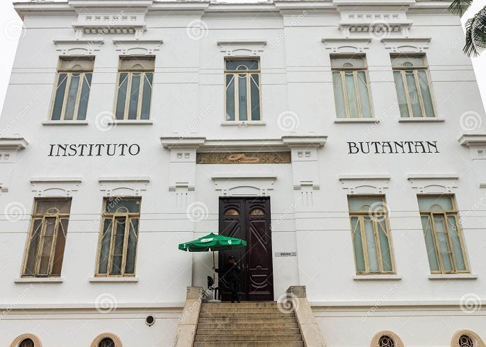 Butantan Institute Facade of Vital Brazil Building in Butantan Institute Editorial ... photo