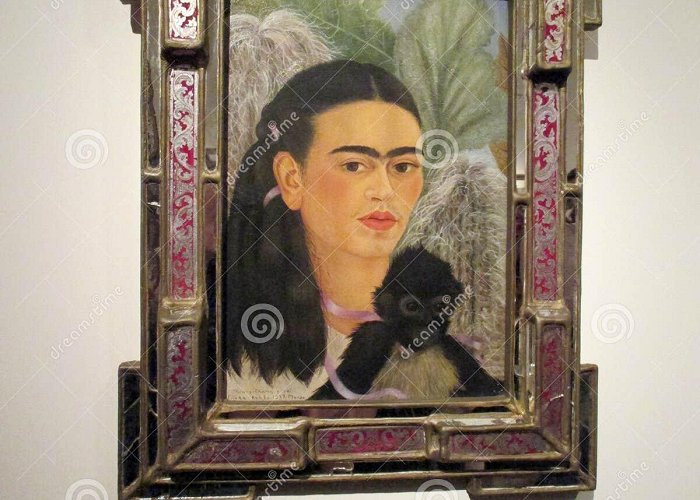 Museum of Latin American Art of Buenos Aires MALBA Magnificent Self-portrait by Frida Kahlo Exhibited at the Malba ... photo