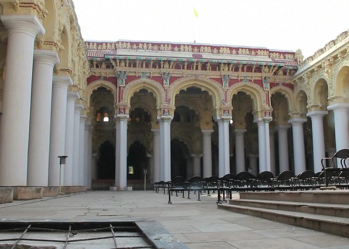 Tirumalai Nayakkar Palace India Tamil Nadu Madurai Thirumalai cour... | Stock Video | Pond5 photo