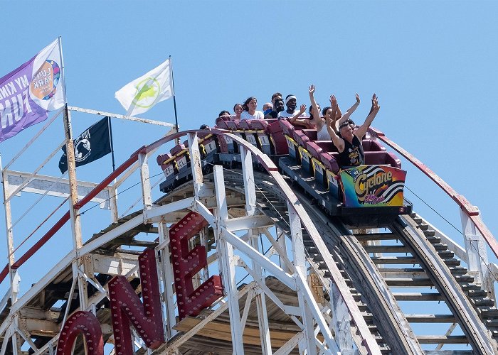 Coney Island Cyclone Roller Coaster Coney Island Cyclone rollercoaster celebrates 95th birthday photo