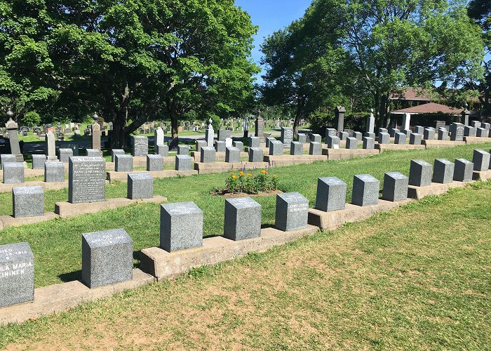 Fairview Lawn Cemetery Graves of the Titanic Victims. Fairview Lawn Cemetery, Halifax ... photo