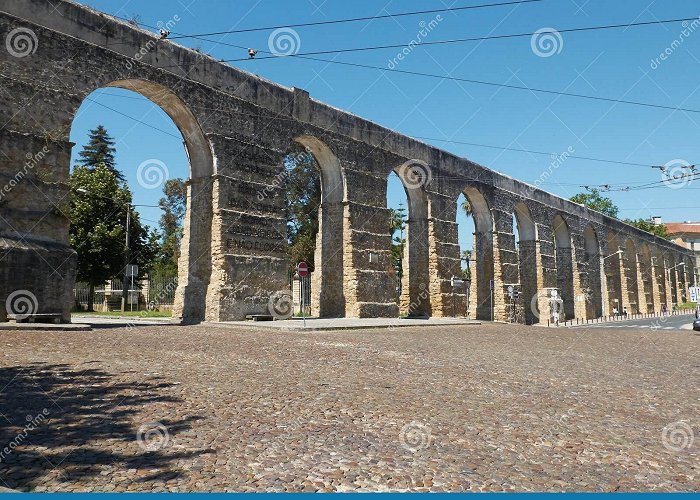S. Sebastião Aqueduct Aqueduto De Sao Sebastiao Aqueduct in Coimbra. Stock Photo - Image ... photo