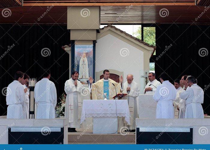 Chapel of the Apparitions Mass in Fatima editorial photo. Image of communion, congregation ... photo