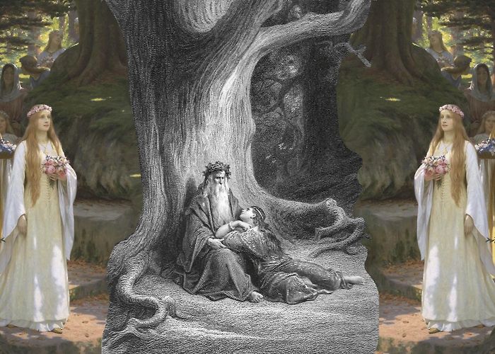 The Fountain of Youth Viviane And Merlin - Eden Saga - english photo