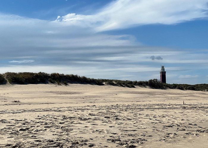 Lighthouse Hoek van Holland Beach walk to the Ouddorp lighthouse • Hiking route ... photo