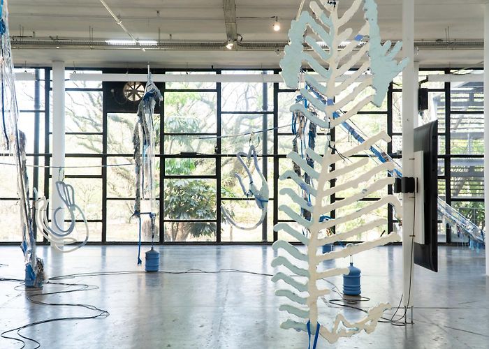 Ciccillo Matarazzo Pavillion JULIEN CREUZET - 35th Sāo Paulo Biennial, Brazil - Outside ... photo