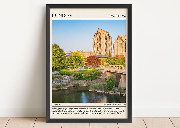 London Regional Children's Museum INSTANT DIGITAL DOWNLOAD, London Wall Art, London Canvas, London ... photo