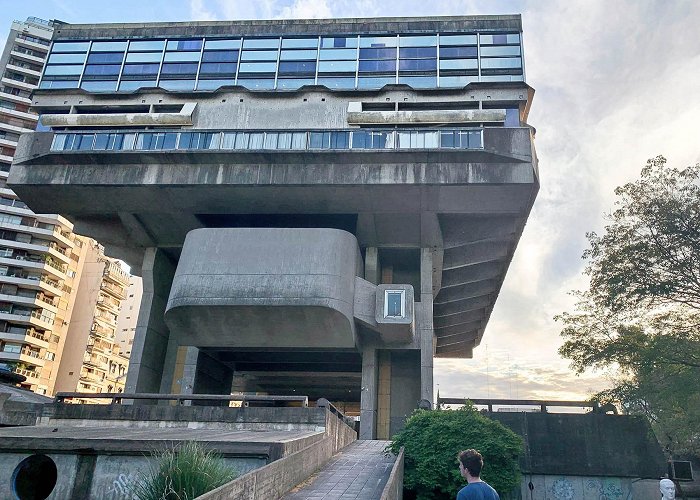 National Library of the Argentine Republic Brutalist architecture: The National Library of Argentina in ... photo