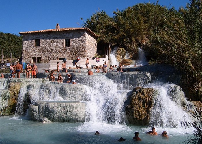 Natural springs of Bagnaccio Tuscany Roman Baths & Thermal Baths in Italy - A Travel Guide photo