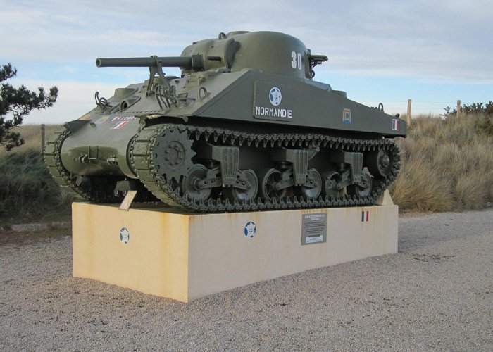 Utah Beach Monument to the second armoured division photo