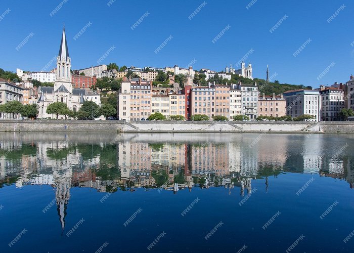 Fourviere Hill Premium Photo | View of the saint-georges church in old lyon the ... photo