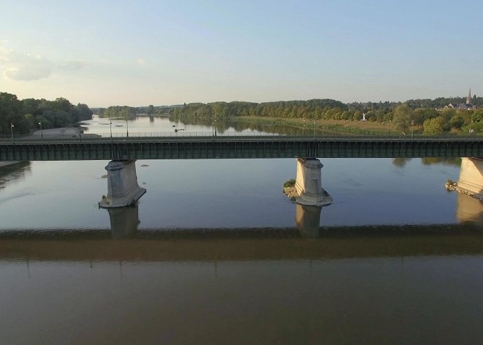 Briare Aqueduct Briare Canal Bridge, aqueduct over Loire... | Stock Video | Pond5 photo