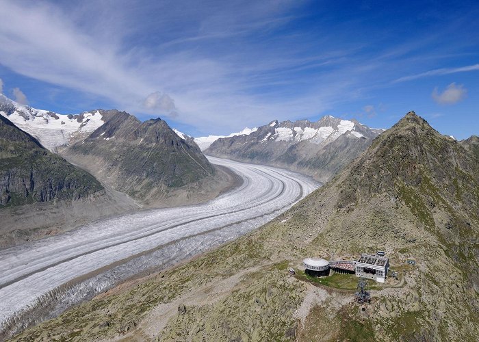 Riederfurka Hike from Bettmerhorn to Riederalp via Riederfurka • Hiking route ... photo