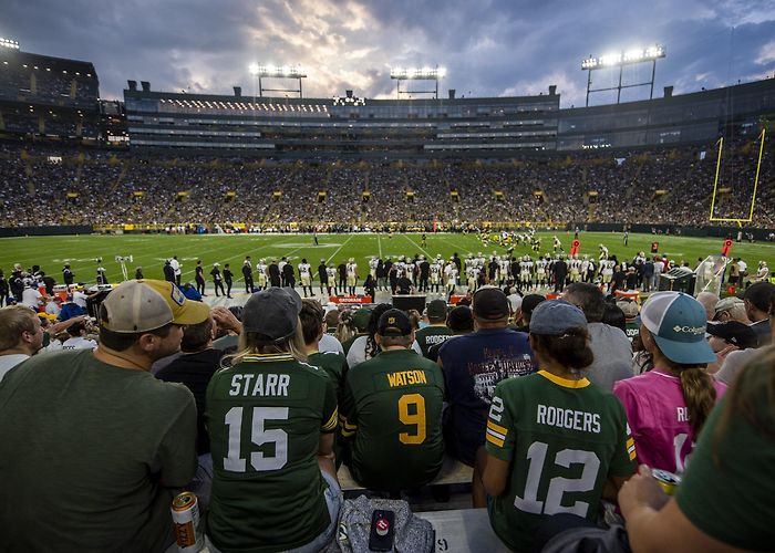 Lambeau Field The 'fascinating' story behind the choice of where Lambeau Field ... photo