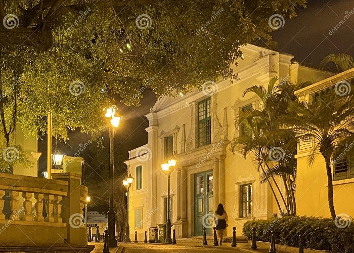 Santo Agostinho Theatre Mother Mary St. Augustineâ€™s Church FaÃ§ade Neo-Classical ... photo