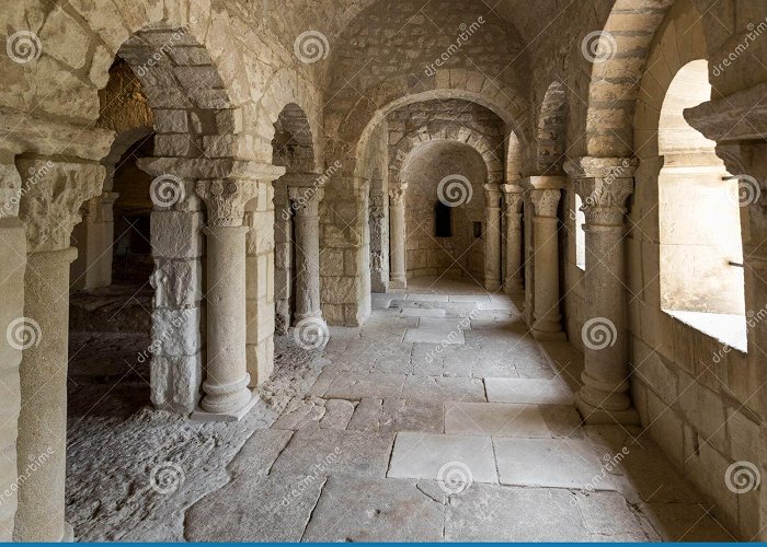 Montmajour Abbey Romanesque Chapel of St. Peter in Montmajour Abbey Near Arles ... photo