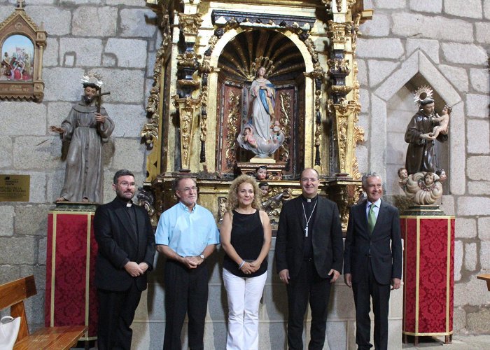 Santa María del Prado Cathedral Fundación Iberdrola España restores the altarpiece of the Virgin ... photo