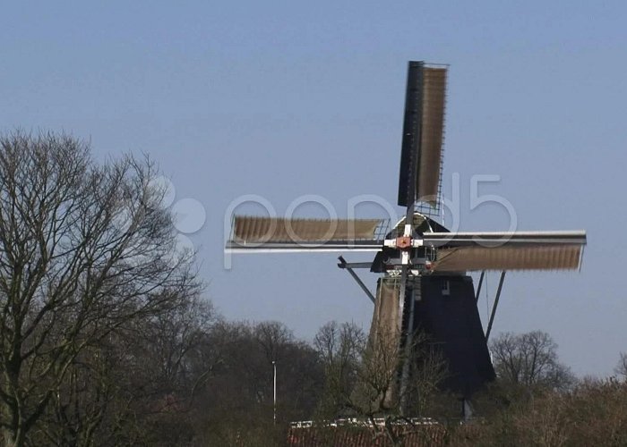 Bolwerksmolen Dutch wind sawmill Bolwerksmolen + zoom... | Stock Video | Pond5 photo