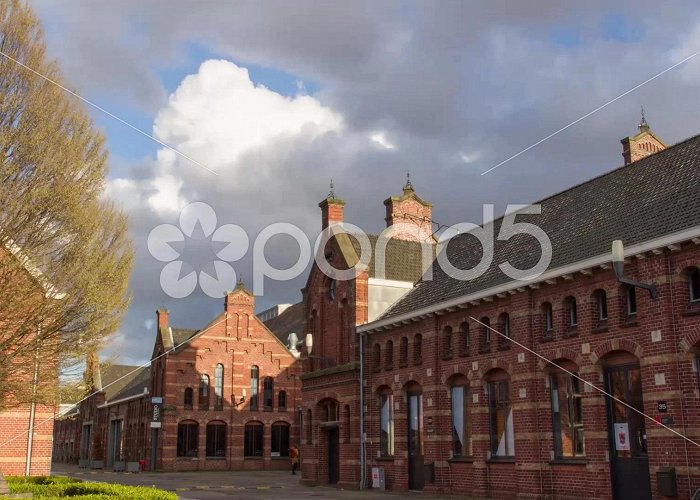 Westergasfabriek Old industrial building in Amsterdam, ti... | Stock Video | Pond5 photo