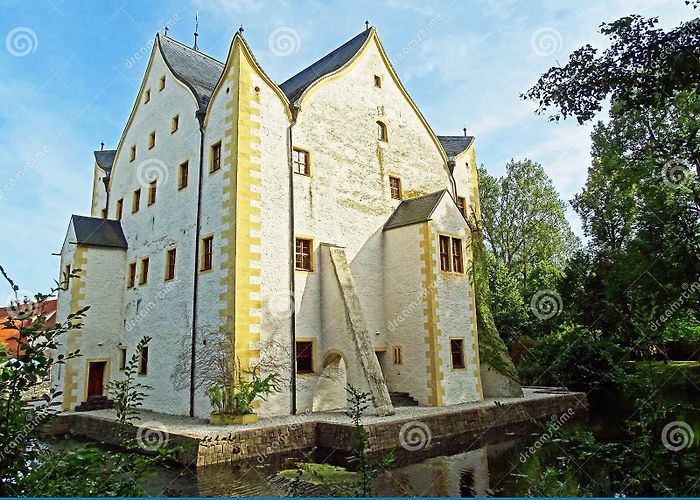 Moated Castle Klaffenbach Water Castle Chemnitz Stock Photos - Free & Royalty-Free Stock ... photo