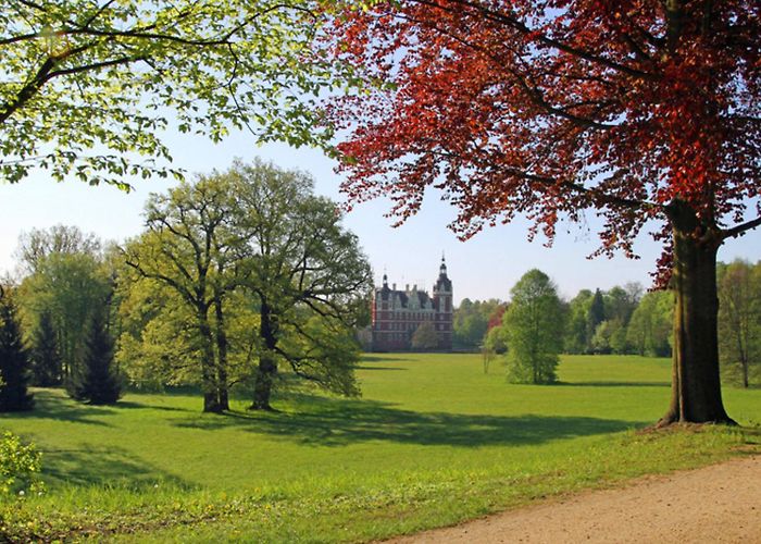 Muskauer Park Bad Muskau - Upper Lusatia - STEAM RAILWAY ROUTE Saxony photo