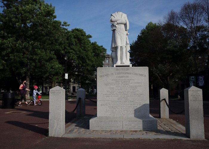 Christopher Columbus Park Boston's Christopher Columbus statue won't return to its usual ... photo