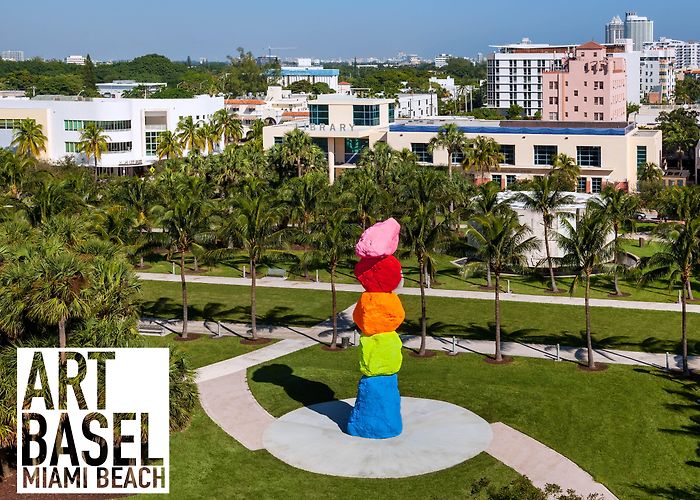 Collins Park A Modern-day Stonehenge—Painted Neon—Rises in Miami | | Observer photo