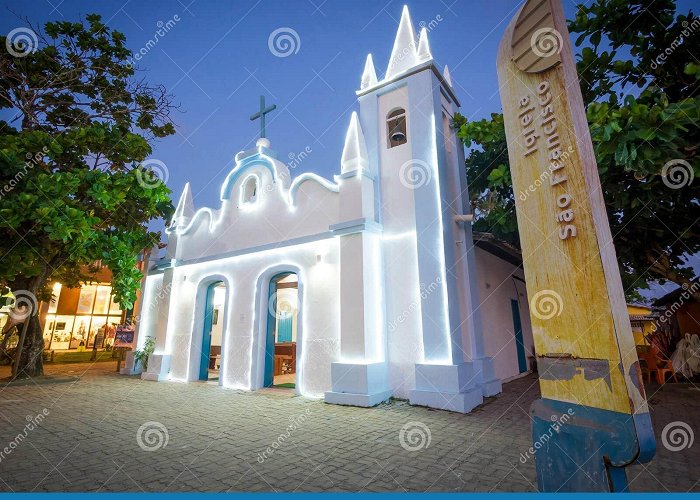 Sao Francisco Church Sao Francisco Church in Praia Do Forte, Bahia, Brazil Stock Photo ... photo