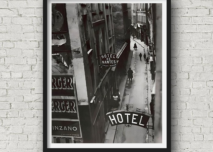 Printing museum Paris Hotel De Nantes Alley 1932 Vintage Cityscape Photography ... photo