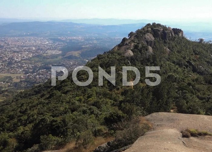 Pedra Grande View of Pedra Grande, Atibaia, Sao Paulo | Stock Video | Pond5 photo